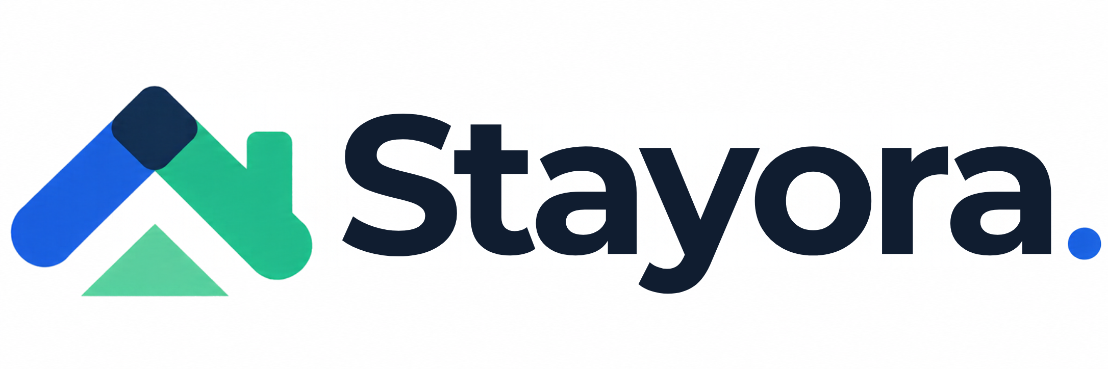 Stayora — Wordmark · on white